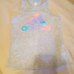 Adidas tank top, girls 10-12